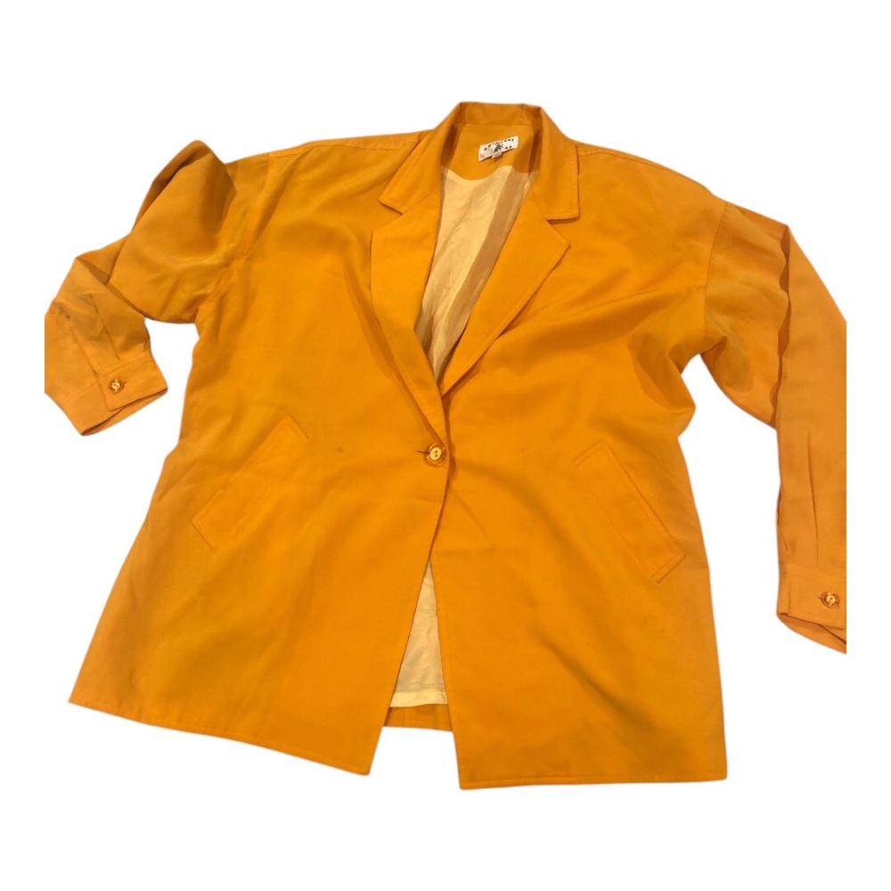 Women's Orange Blazer